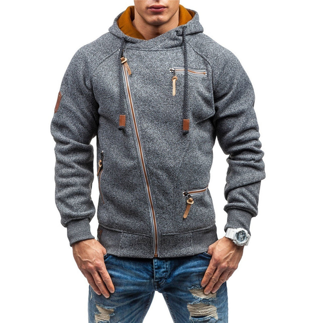 Paul - Gilet polaire avec capuche pour hommes