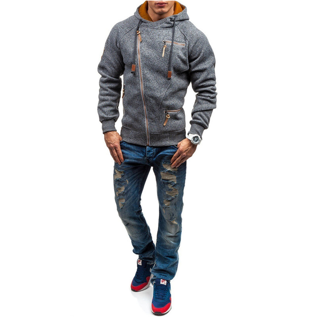 Paul - Gilet polaire avec capuche pour hommes