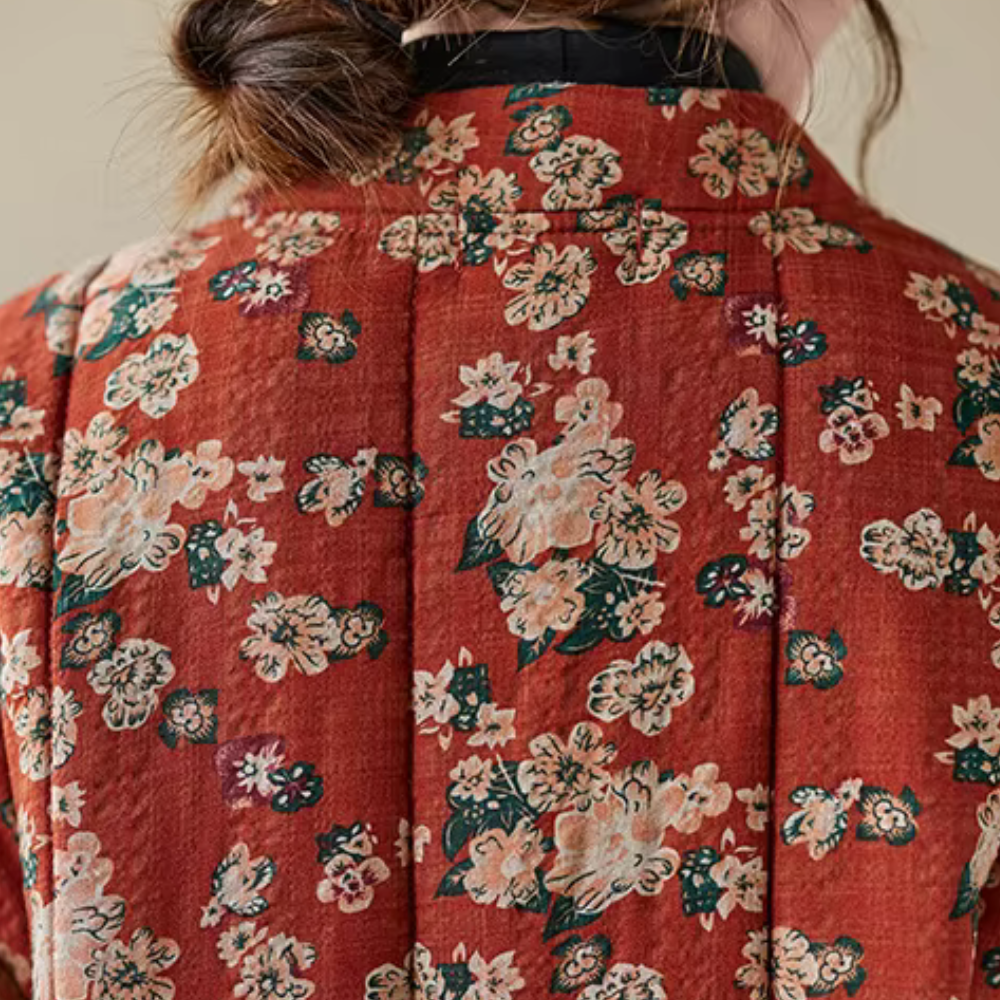 KATHERINE - Veste à Motifs Floraux pour Femmes