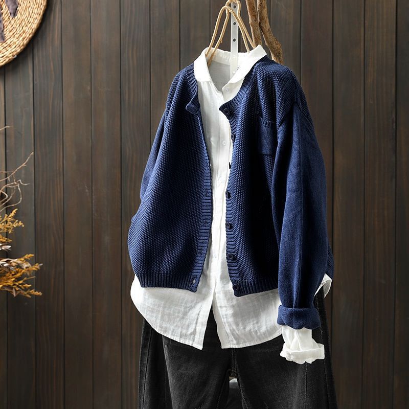Cardigan Grande Taille Féminin Élégant