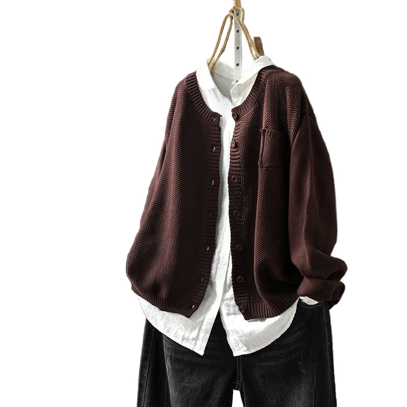 Cardigan Femme Grande Taille Chic et Confortable - PanierRoyale