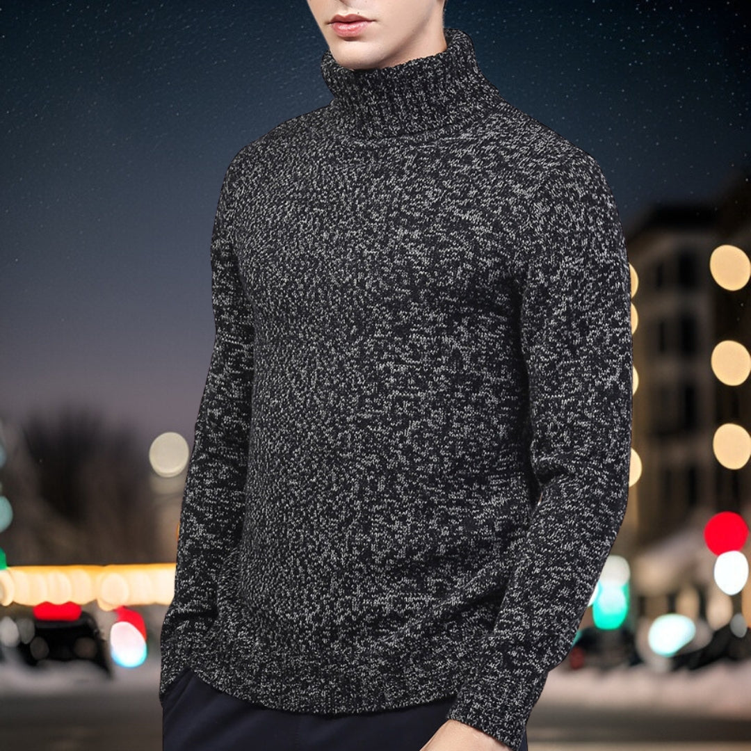 Pull Homme Classique Col Rond en Laine pour Hiver - PanierRoyale