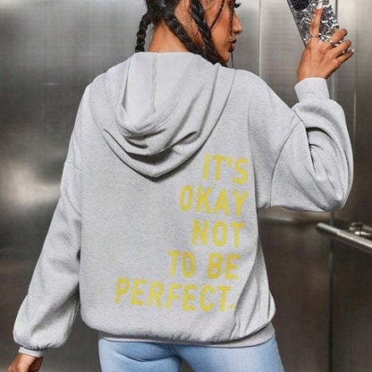 Sweat à Capuche Femme Coton Coupe Ajustée Manches Longues
