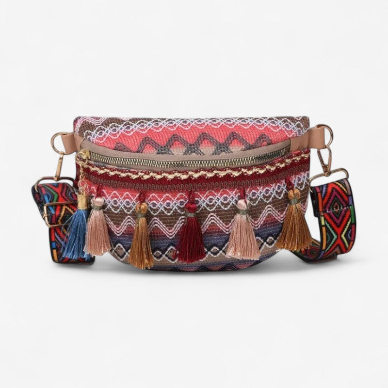 Sac à Main Rouge à Baudoulière Réglable