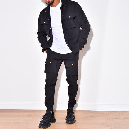 Pantalon Cargo Élégant Homme - luxestyle