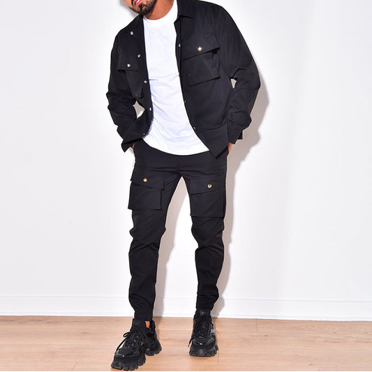 Pantalon Cargo Élégant Homme - luxestyle