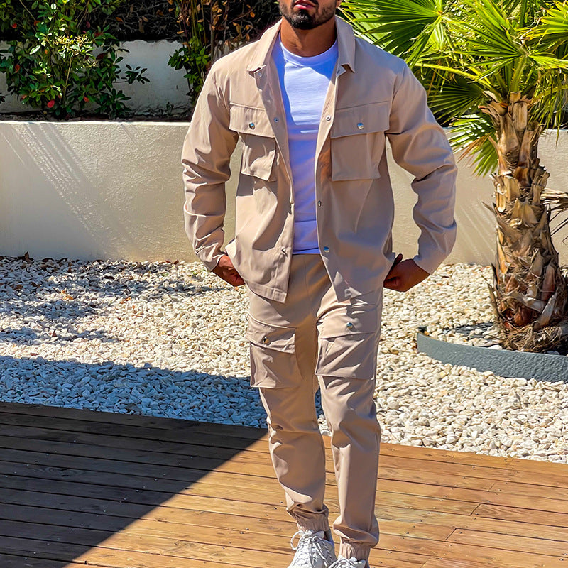 Pantalon Cargo Élégant Homme