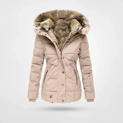 Veste femme hivernale imperméable et chaude