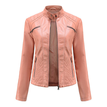 Veste Femme Modeuse à Poches et Épaules Padded