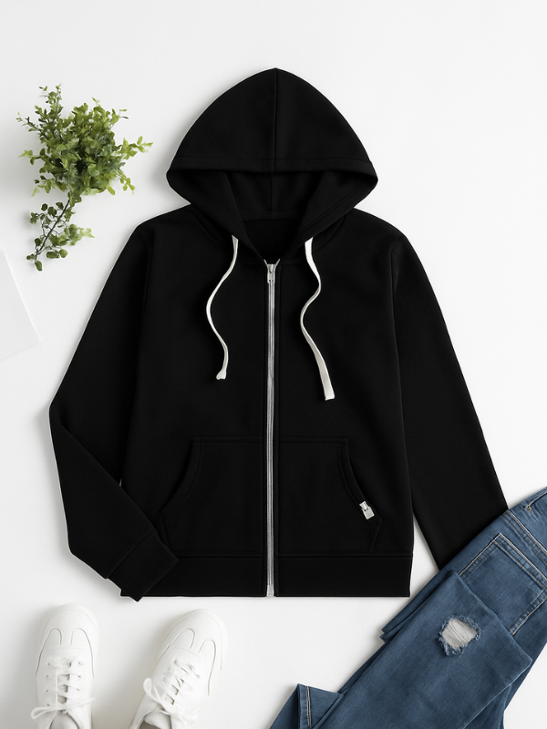 Blouson femme zippé à manches longues