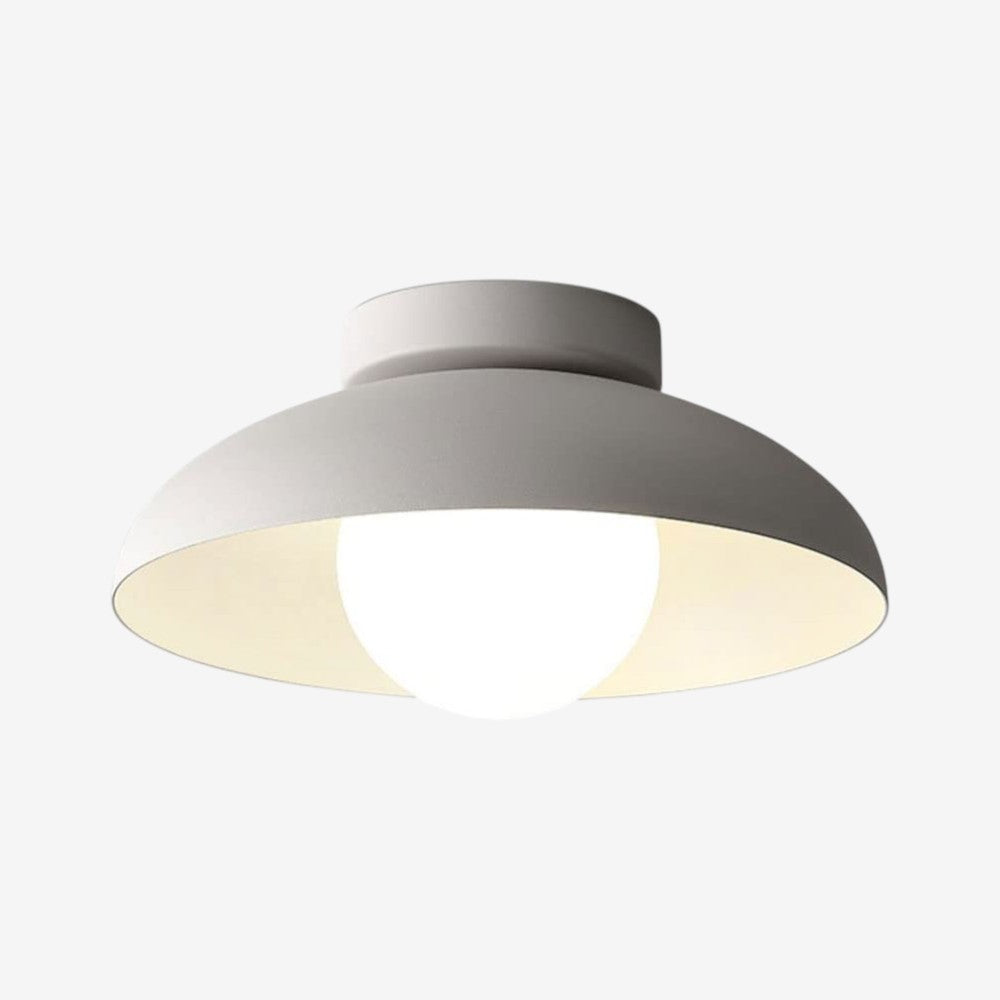 Lampe Plafond LED Design Moderne en Verre