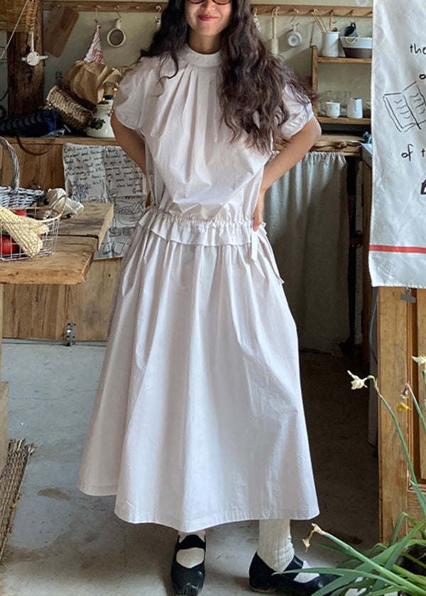 Robe d'été légère en coton à fleurs grande taille - EasyApparels