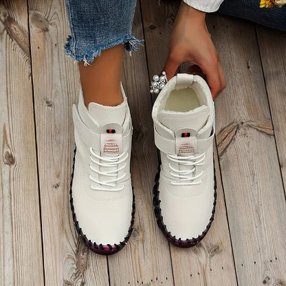 PolaireComfort™ – Chaussures Confort Femme à Intérieur Polaire