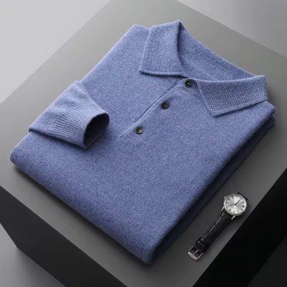 Pull Polo Homme Maille Fine Coupe Moderne - PanierRoyale