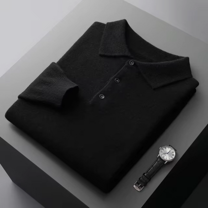 Pull Polo Homme Maille Fine Coupe Moderne