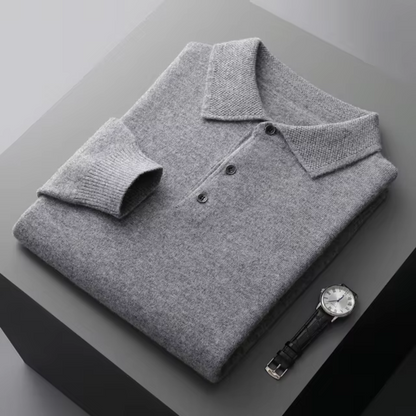 Pull Polo Homme Maille Fine Coupe Moderne