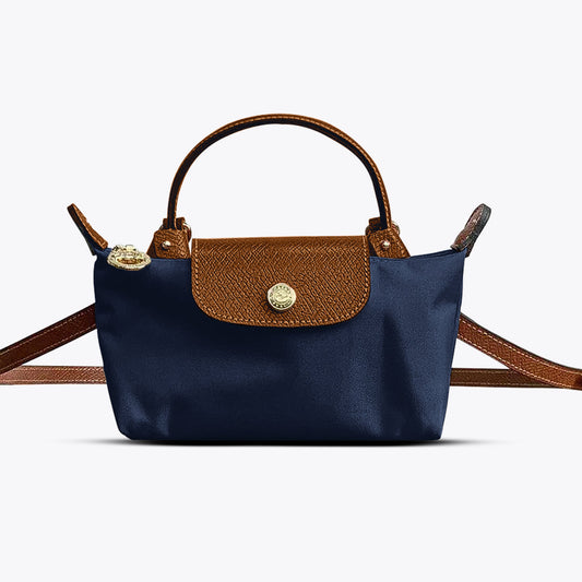 Sac à main cuir femme avec bretelle réglable et fermeture éclair - PanierRoyale