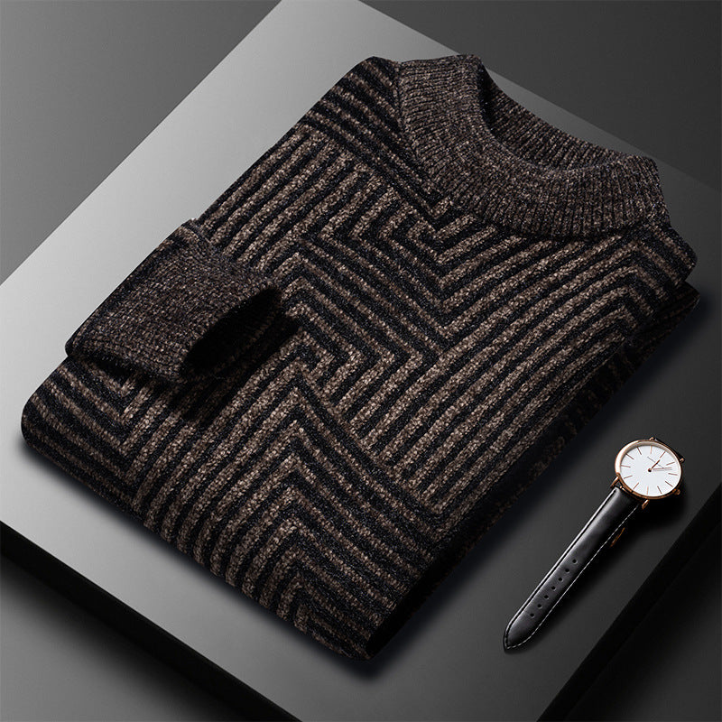 Pull Homme Fin et Élégant pour Usage Quotidien