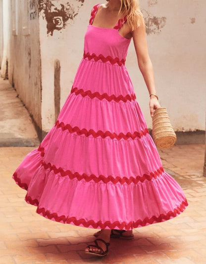 Robe Été Fleurs pour Femme en Dentelle Blanche