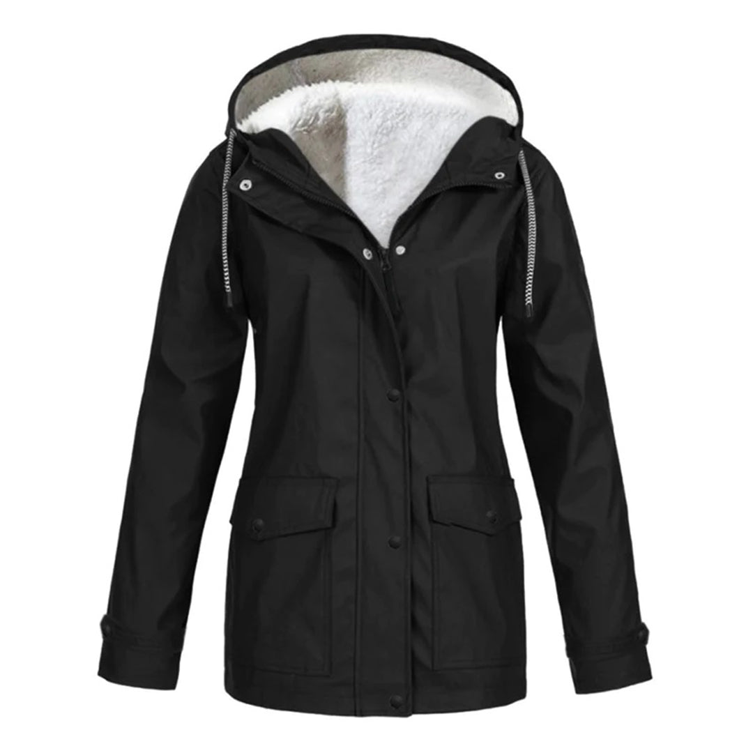 Imperméable Femme Long Manche Doux et Confortable