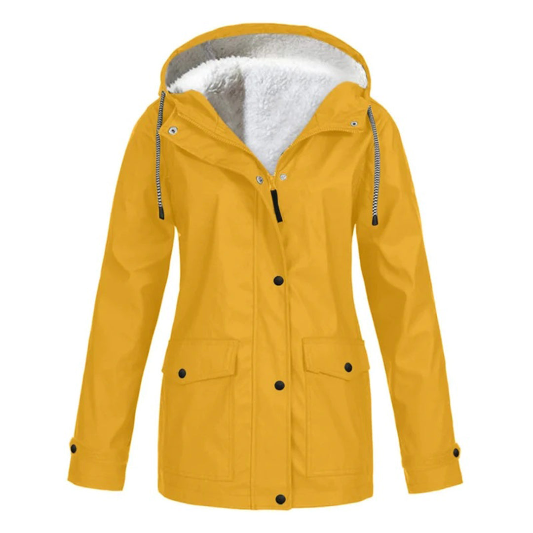 Imperméable Femme Long Manche Doux et Confortable