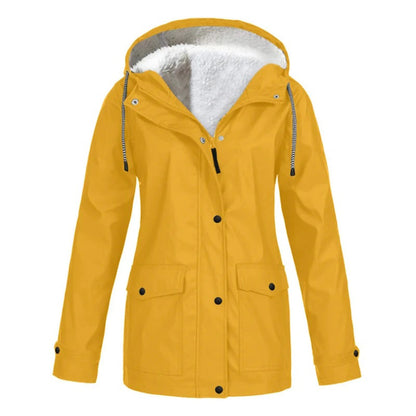 Imperméable Femme Long Manche Doux et Confortable