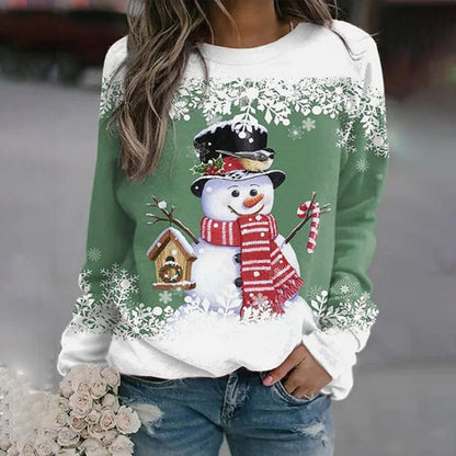 Pull Femme Hiver Doux et Coloré avec Imprimé Hiver Chic - PanierRoyale