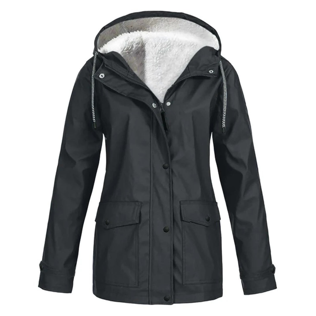Imperméable Femme Long Manche Doux et Confortable