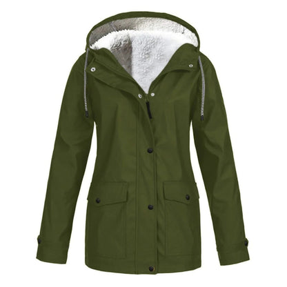 Imperméable Femme Long Manche Doux et Confortable