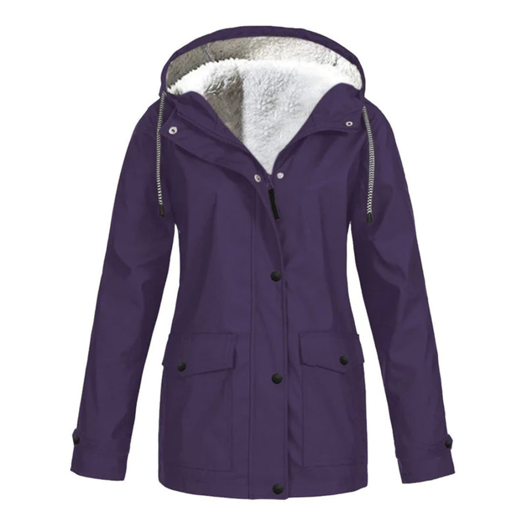 Imperméable Femme Long Manche Doux et Confortable