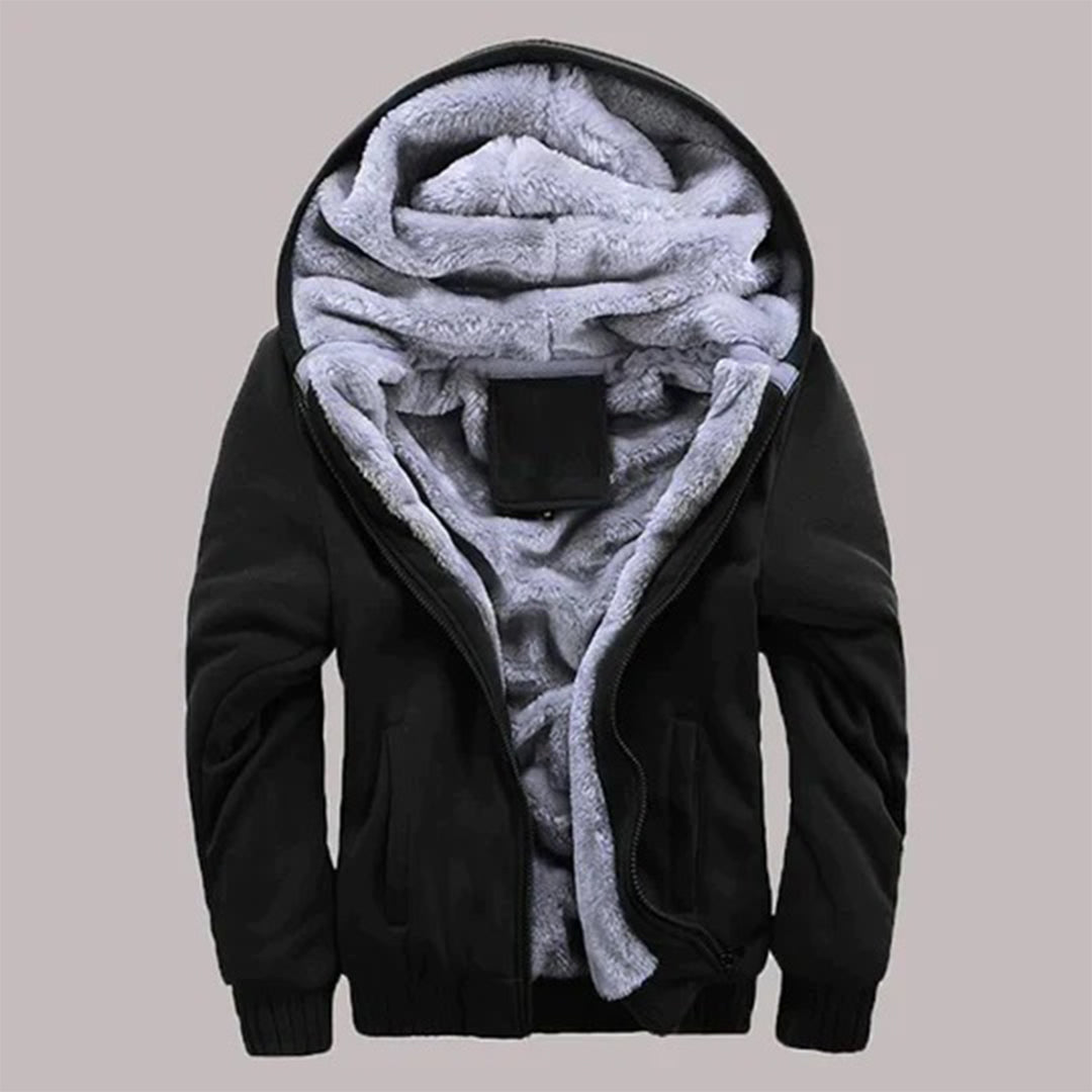 Sweat à Capuche Homme Hiver Doux et Chauffant - PanierRoyale
