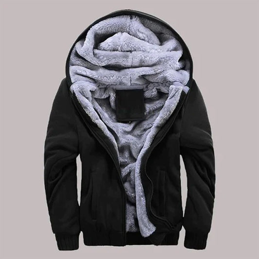 Sweat à Capuche Homme Hiver Doux et Chauffant - PanierRoyale
