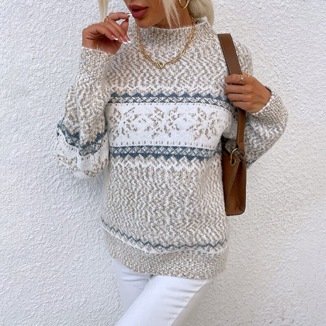 Pull Hiver Chaud et Confortable en Acrylique Doux