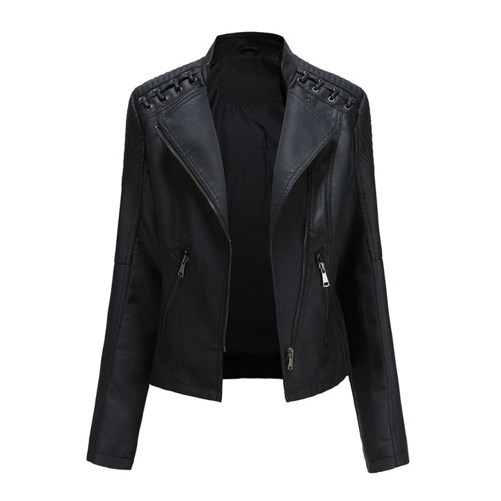 Veste en cuir élégante