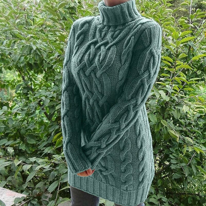 Pull Col Roulé Femme Confortable et Doux