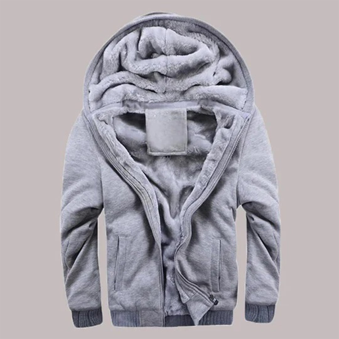 Sweat à Capuche Homme Hiver Doux et Chauffant