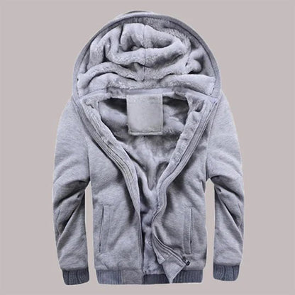 Sweat à Capuche Homme Hiver Doux et Chauffant