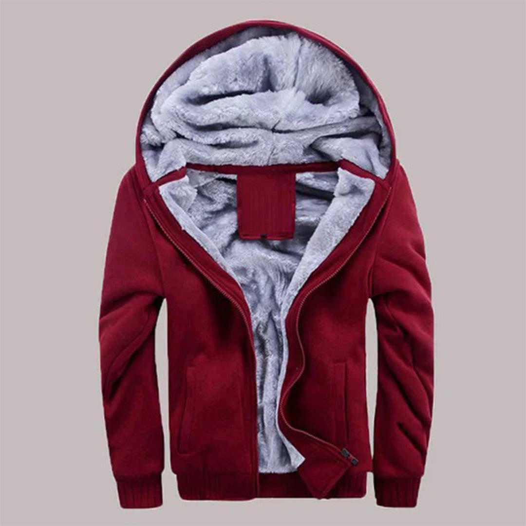 Sweat à Capuche Homme Hiver Doux et Chauffant