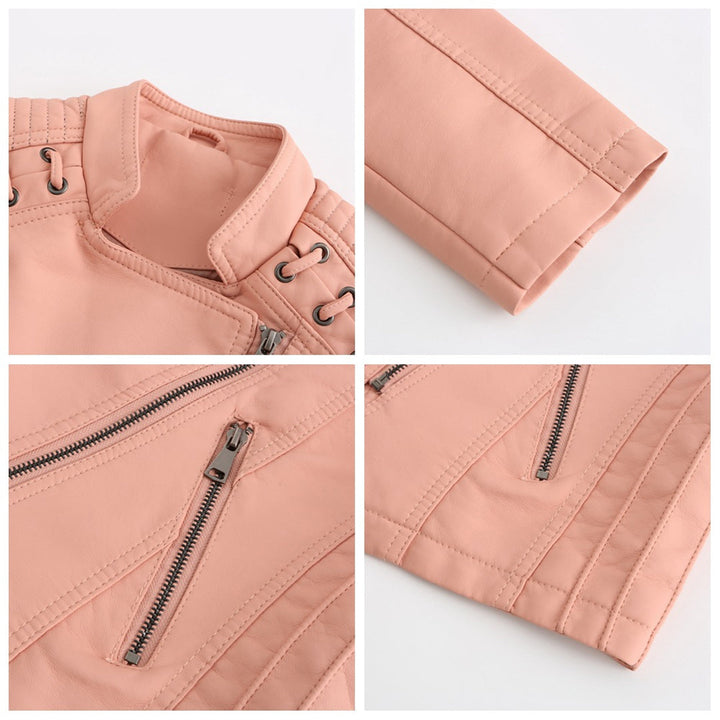 Veste en cuir élégante - vue 12