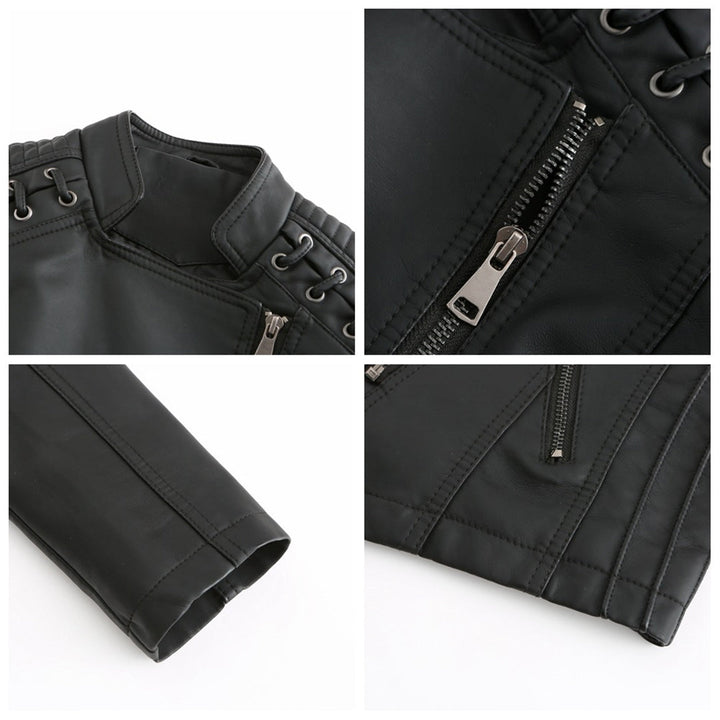 Veste en cuir élégante - vue 7