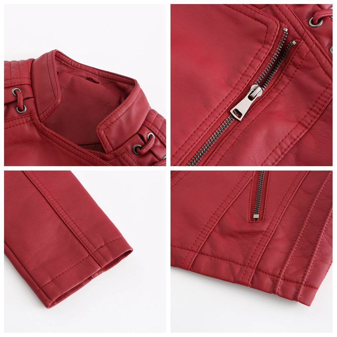 Veste en cuir élégante - vue 10