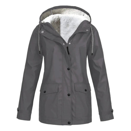 Imperméable Femme Long Manche Doux et Confortable - PanierRoyale