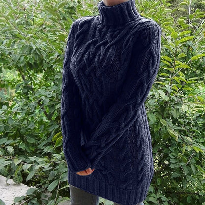 Pull Col Roulé Femme Confortable et Doux - PanierRoyale