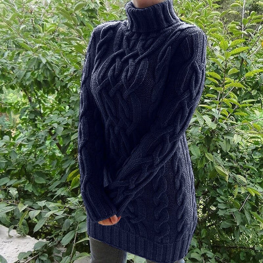 Pull Col Roulé Femme Confortable et Doux - PanierRoyale