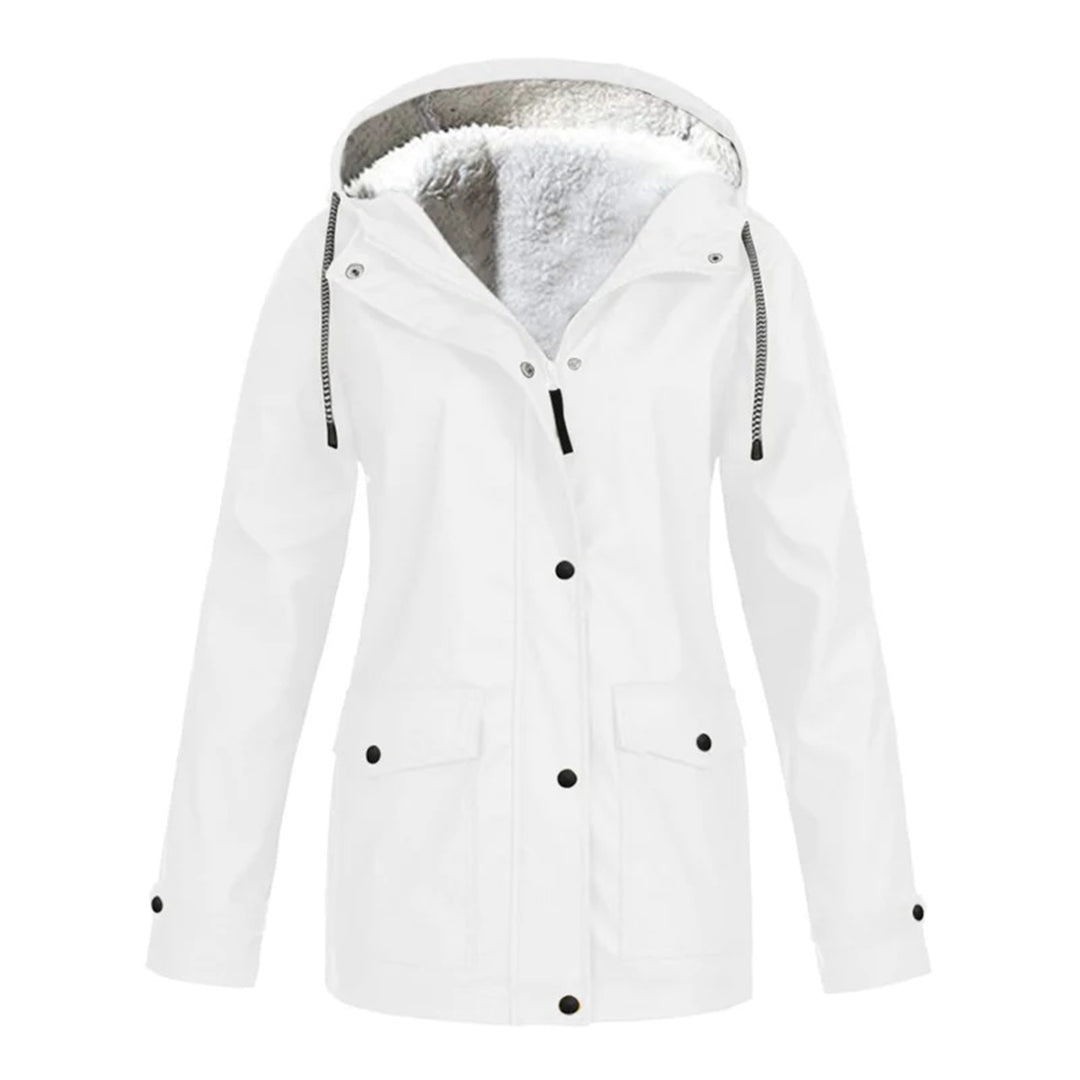 Imperméable Femme Long Manche Doux et Confortable