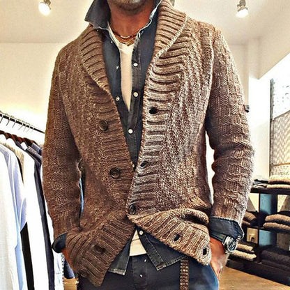 Cardigan Homme Grande Taille Doux et Élégant