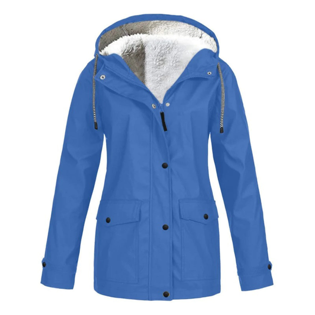 Imperméable Femme Long Manche Doux et Confortable