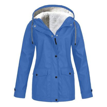 Imperméable Femme Long Manche Doux et Confortable