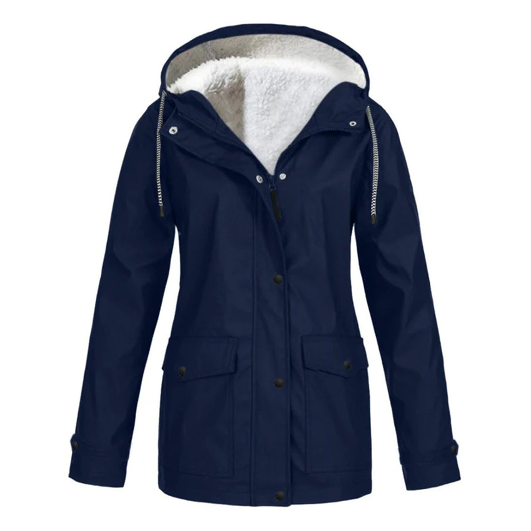 Imperméable Femme Long Manche Doux et Confortable