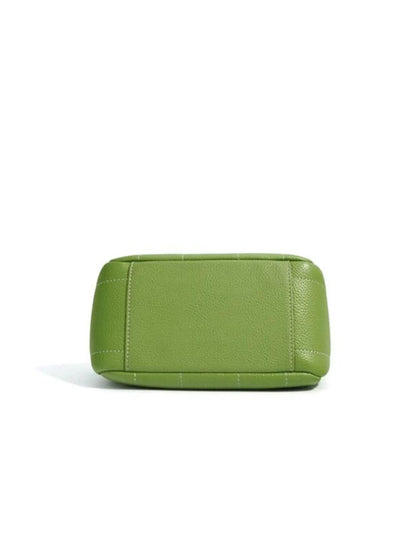 Sac Vert en Cuir Minimaliste Chic